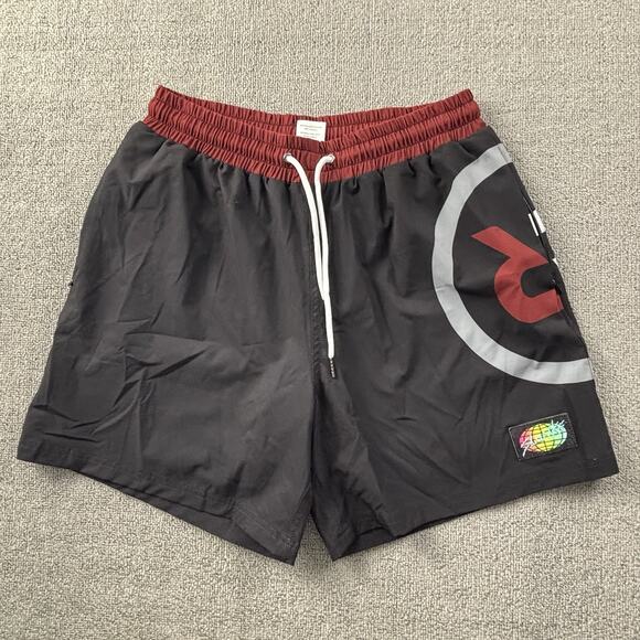 Slunks Shorts Adult Medium Volleyball Active Athleisure Unisex Casual - Picture 1 of 10